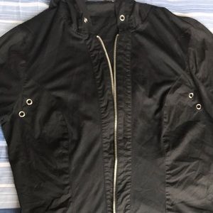 Mesh Detailed Jacket